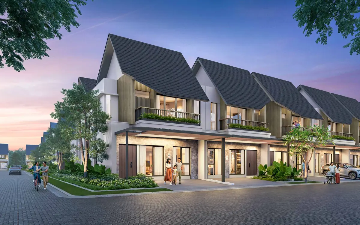 Rumah LACE 7 dan LACE 7A di Lacewood, The Forestine Citra, CitraGarden City Jakarta Barat