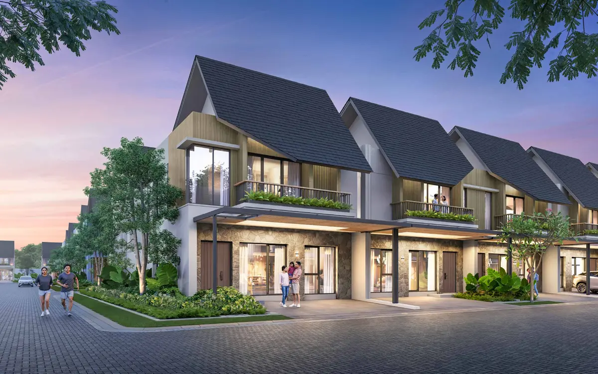 Rumah LACE 8 di Lacewood, The Forestine Citra, CitraGarden City Jakarta Barat